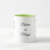 ブラウンウィングコーヒーマグのかわいい妖精 マグカップ (中央)