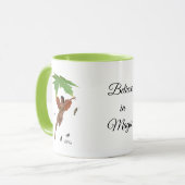 ブラウンウィングコーヒーマグのかわいい妖精 マグカップ (正面左)