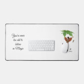 ブラウンウィングズデスクマット付き可愛い妖精 デスクマット (キーボード&マウス)