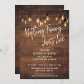 ブラウンウォールエジソンは何ファンシーも愛しない 招待状 (正面/裏面)