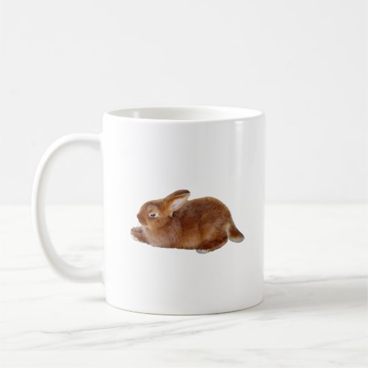ブラウンウサギ コーヒーマグカップ (左)