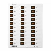 ブラウンウサギ ラベル (フルシート)