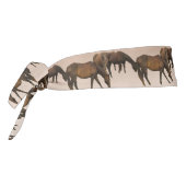 ブラウンウマ動物タイヘッドバンド タイヘッドバンド (回転270)