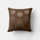 ブラウンエレガントズぶら下がった・サークル装飾用クッション クッション (裏面)