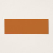 ブラウンオレンジアイボリー乾燥葉結婚式の引き出物ラベル (裏面)