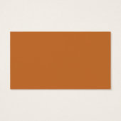 ブラウンオレンジアイボリー乾燥葉結婚式の引き出物ラベル (裏面)