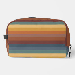 ブラウンオレンジ色の黄色い青ストライプ色 ドップキット