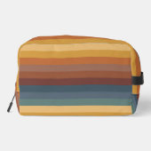 ブラウンオレンジ色の黄色い青ストライプ色 ドップキット (裏面)