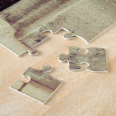 ブラウンオールドワールドドア ジグソーパズル (側面)