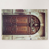 ブラウンオールドワールドドア ジグソーパズル (横)