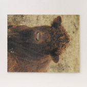 ブラウンカウズリラックスズオンファーム ジグソーパズル (横)