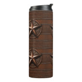 ブラウンカウボーイ素朴ウエスタンカントリーテキサス州スター タンブラー (回転左)