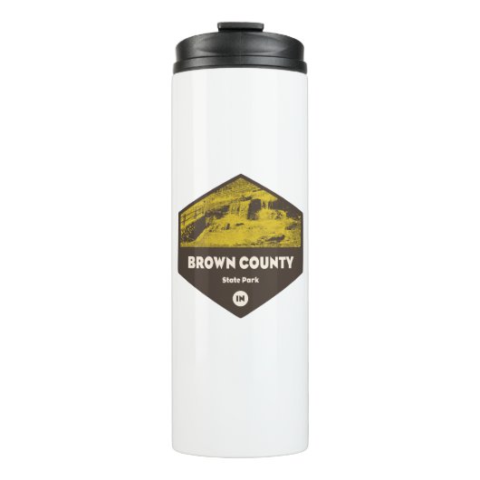 ブラウンカウンティ州パークインディアナ タンブラー (正面)