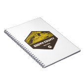 ブラウンカウンティ州パークインディアナ ノートブック (右側)