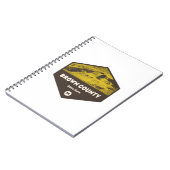 ブラウンカウンティ州パークインディアナ ノートブック (左側)