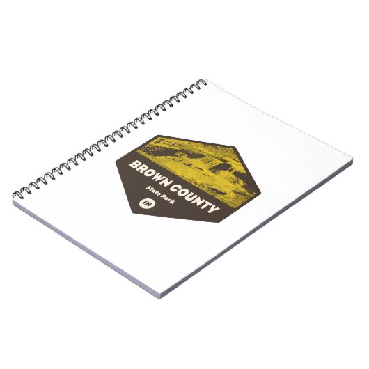 ブラウンカウンティ州パークインディアナ ノートブック (左側)