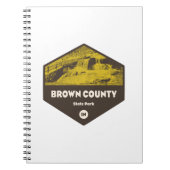 ブラウンカウンティ州パークインディアナ ノートブック (正面)
