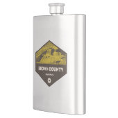 ブラウンカウンティ州パークインディアナ フラスク (左)