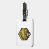 ブラウンカウンティ州パークインディアナ ラゲッジタグ (正面縦)