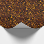 ブラウンカメプリント ラッピングペーパー (角)