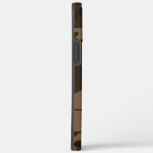 ブラウンカモフラージモノグラム Case-Mate iPhoneケース (裏面 / 右)
