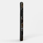 ブラウンカモフラージュ効果デザイン Case-Mate iPhoneケース (裏面/右)