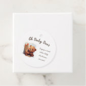 ブラウンカ素朴ブベアベイビーシャワー フェイバータグ (インサイチュ)