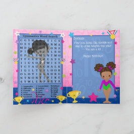 ブラウンガールズ体操ワード検索ハッピーバースデー カード