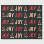 ブラウンガールナツクラッカーラッピング紙 ラッピングペーパー (フラット)