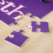 ブラウンガールバイレーシャルユニコーンパズル ジグソーパズル (側面)