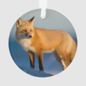 ブラウンキツネ オーナメント (裏面)