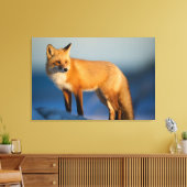 ブラウンキツネ キャンバスプリント (インサイチュ (リビング))