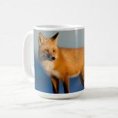 ブラウンキツネ コーヒーマグカップ (正面左)