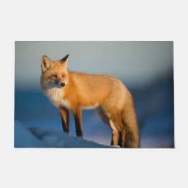 ブラウンキツネ ドアマット