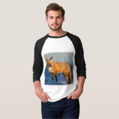 ブラウンキツネ Tシャツ (正面フル)