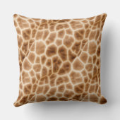 ブラウンキリンプリント クッション (裏面)