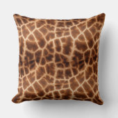 ブラウンキリンプリント クッション (正面)