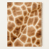 ブラウンキリンプリント プランナー手帳 (裏面)