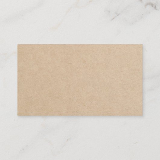 ブラウンギフト男女兼用登録ベビーシャワー エンクロージャーカード (裏面)