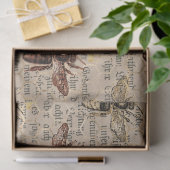 ブラウンクイーンビーデクページティッシュペーパー 薄葉紙 (ギフト)