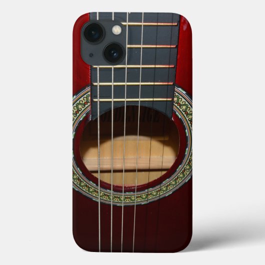 ブラウンクラシカルギター Case-Mate iPhoneケース (裏面)