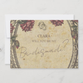 ブラウンクラシックヴィンテージ結婚のインベストメント 招待状