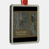 ブラウンクリーパーソングバード調整項目 メタルオーナメント (右)