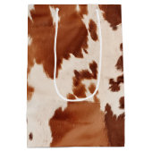 ブラウンクリームコウィドウェスタン ミディアムペーパーバッグ (裏面)