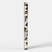 ブラウンクリームヒョウ動物バラ金ゴールドグラム Case-Mate iPhoneケース (裏面 / 右)