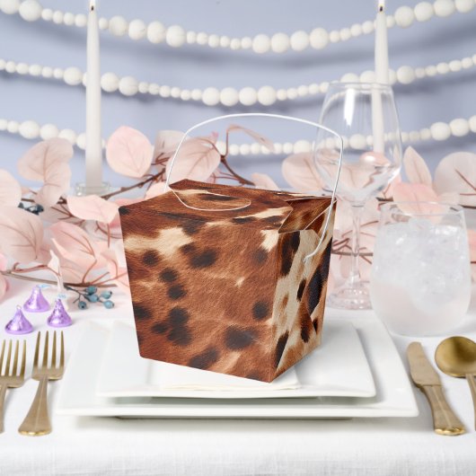 ブラウンクリームブラックコ結婚ウィド フェイバーボックス (ウェディング)