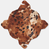 ブラウンクリームブラックコ結婚ウィド フェイバーボックス (見開き)