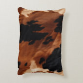 ブラウンクリームブラック南西コウィド アクセントクッション (裏面(縦))