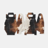 ブラウンクリームブラック南西コウィド フェイバーボックス (折り畳みなし)