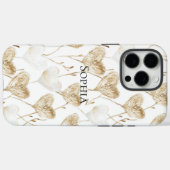 ブラウンクリームボホハート Case-Mate iPhoneケース (裏面 (横))